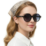 عینک آفتابی زنانه گرد کائوچو CHIC 1714