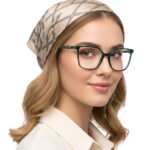 عینک طبی زنانه مربعی کائوچو برند جورجیو والنتی کد GV-5700