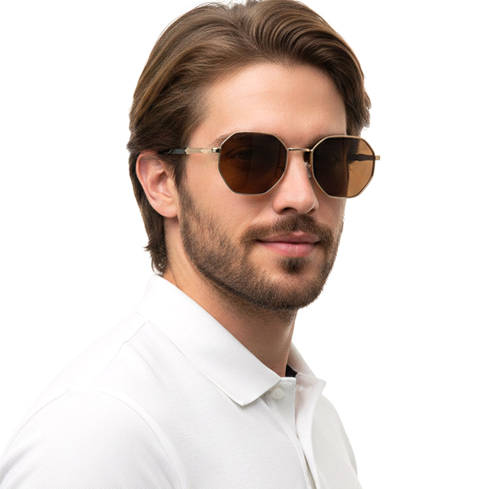 عینک آفتابی مردانه شش ضلعی CHIC RTM-2109