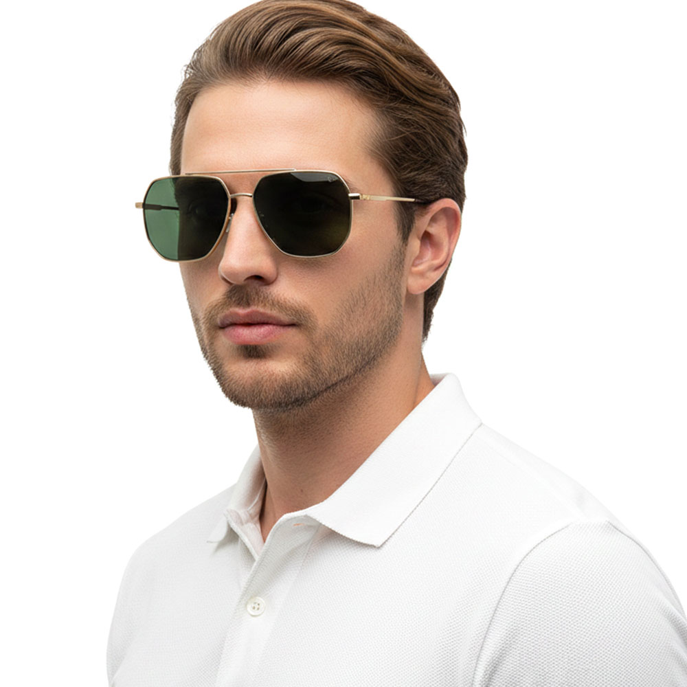 عینک آفتابی خلبانی فلزی مردانه CHIC SML157
