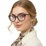 عینک طبی زنانه خیلی سبُک viaand M244