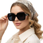 عینک آفتابی زنانه برند شیک CHIC TY90606