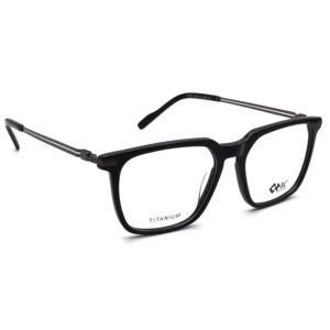 عینک طبی مردانه کائوچو دسته تیتانیوم CHIC T234