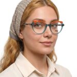 عینک طبی زنانه گربه ای برند زنیت Zenit OAB810681