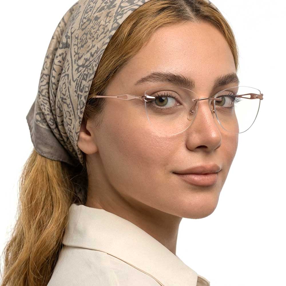 عینک زنانه بدون فریم Zenit ZE-6039