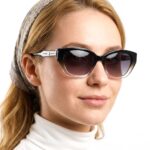 عینک آفتابی زنانه گربه ای برند نوو Novo N-4207