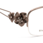 عینک طبی زنانه نیم فریم نگین دار Sergio Martini SM-5121